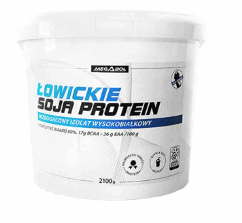 Megabol Łowickie Soy Protein 2.1 kg banana flavour