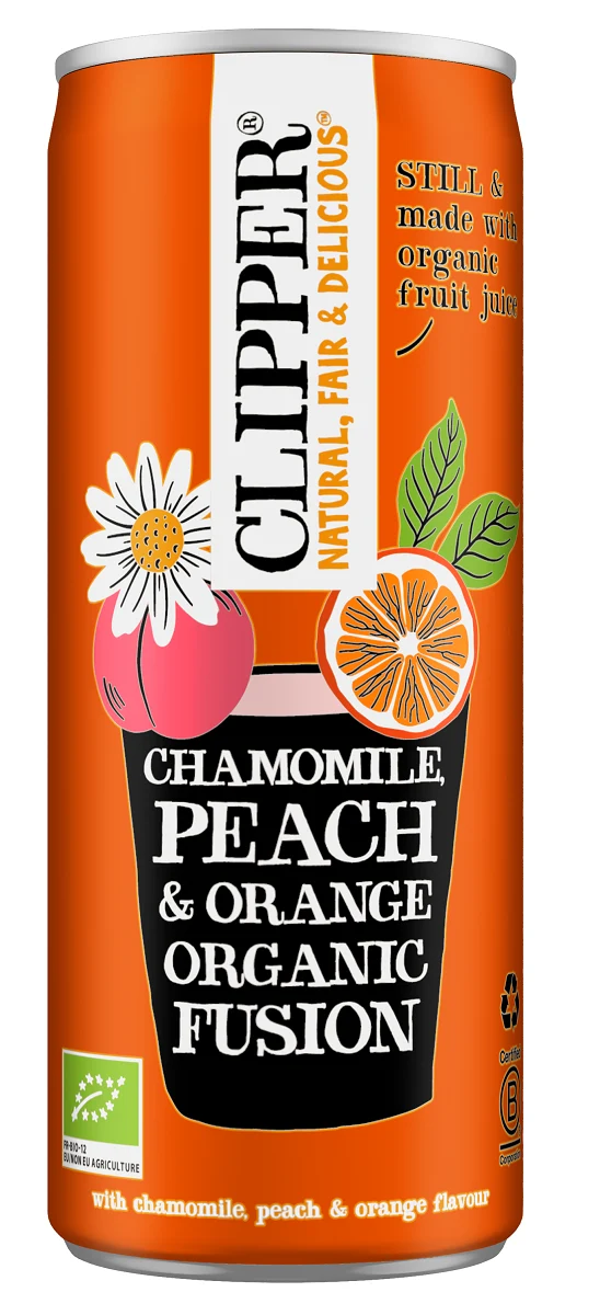 FRUCHTFREIER NAPFEL VON MORNUT - ORANGE - BRUSCH BIO 250 ml - CLIPPER