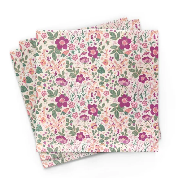 BAMBUS TABLE TABLET FLOWERS 20 Stück - CHIC-MIC
