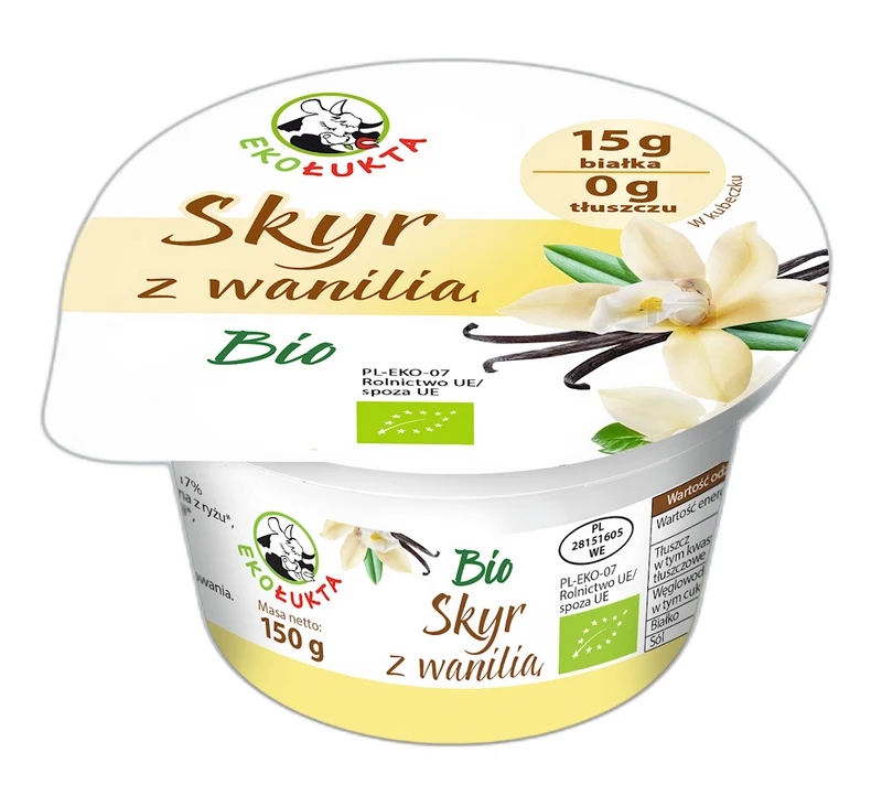 SKYR YOGURT ISLANDS TYP MIT VANILLA BIO 150 g - EKO LUKTA