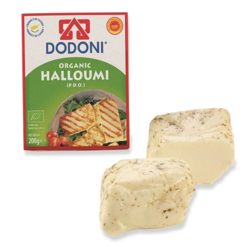 HALLOUMI DODONI fromage pour friture et grillades BIO 200 g - OMA