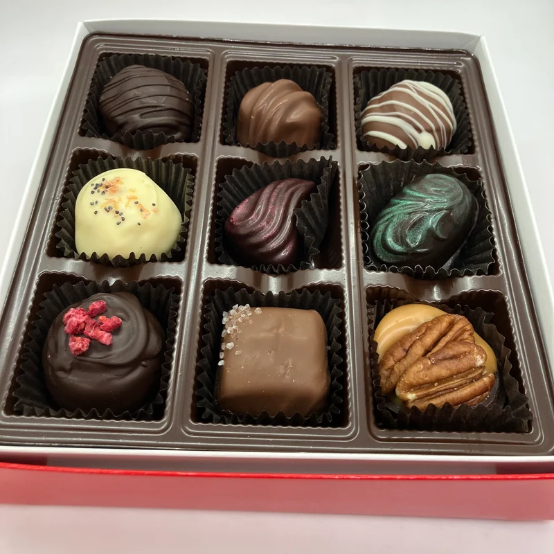 Nine Box Chocolate Assortment