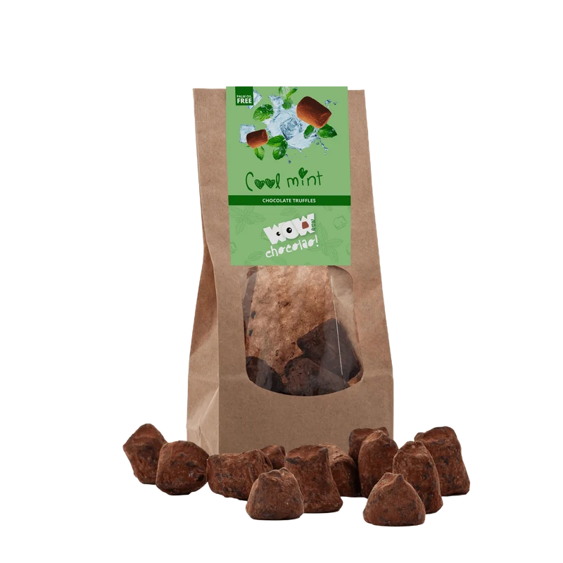 Mint Chocolate Truffles - Biodegradable bag 130g