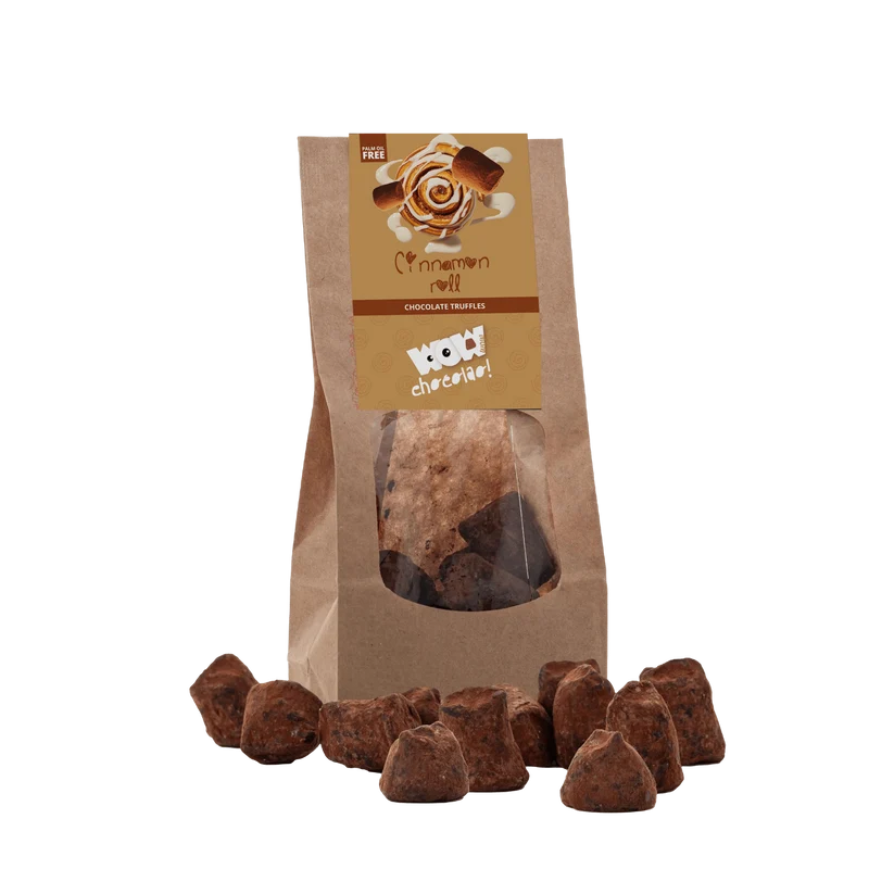 Cinnamon Roll Chocolate Truffles - Biodegradable bag 130g