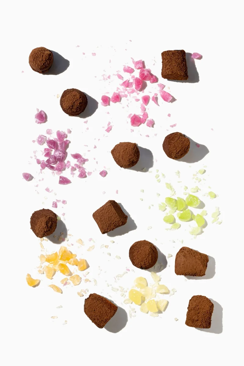 Popping Candy chocolate truffles - bulk