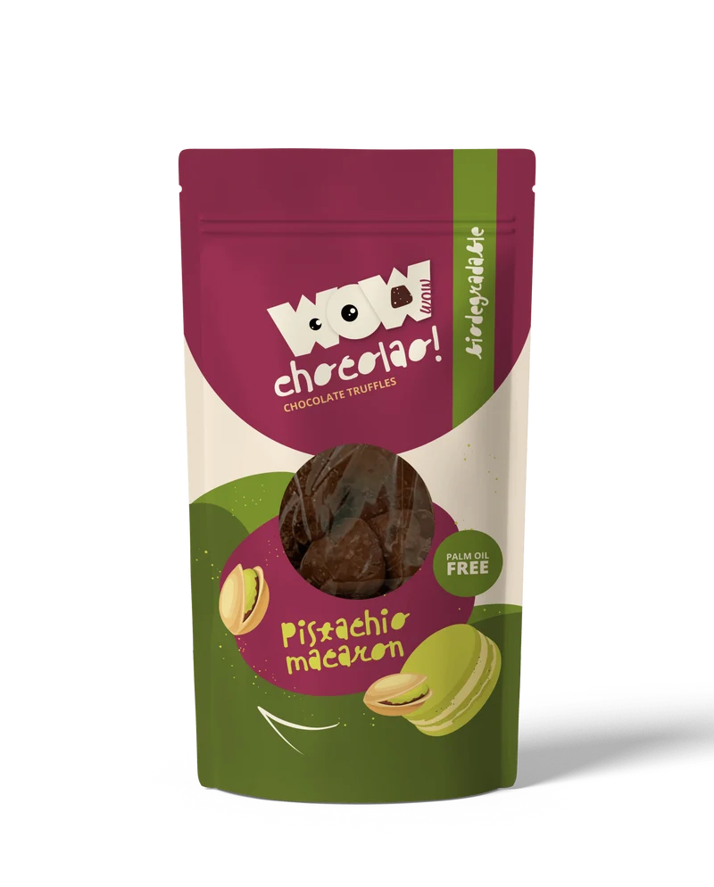 Pistachio Macaron - 200g Biodegradable bag