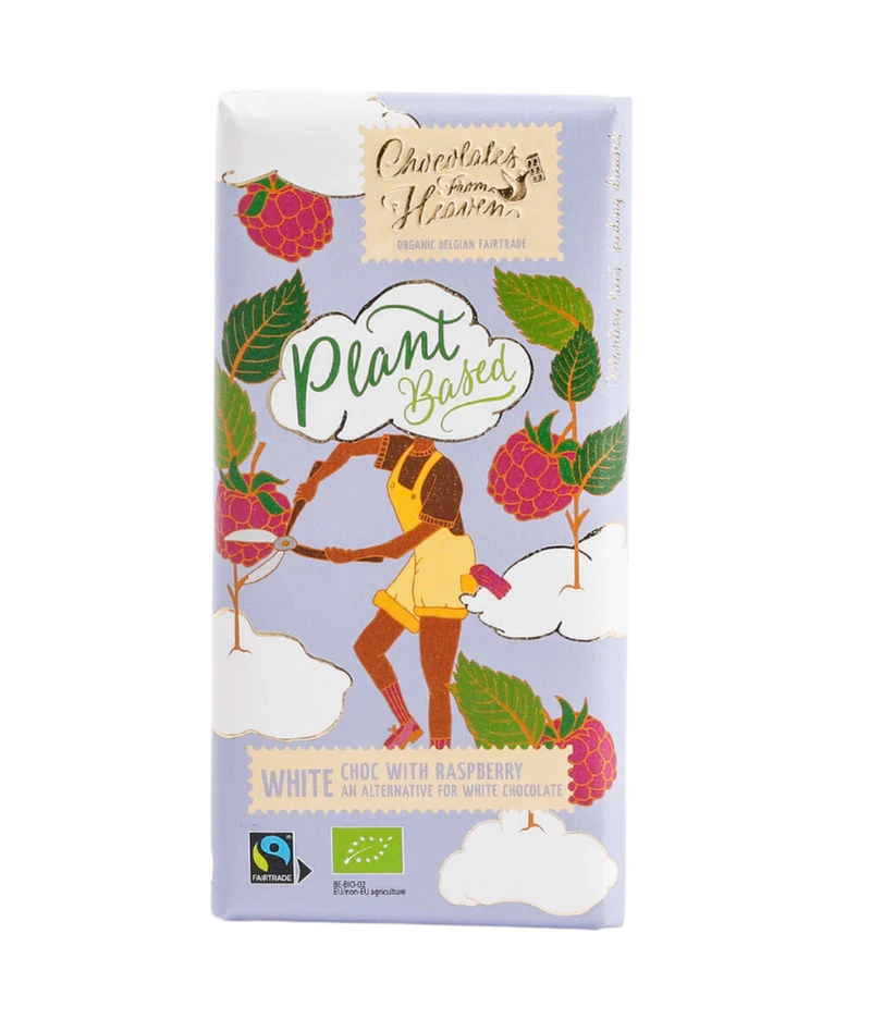 Chocolates from Heaven - White raspberry vegan