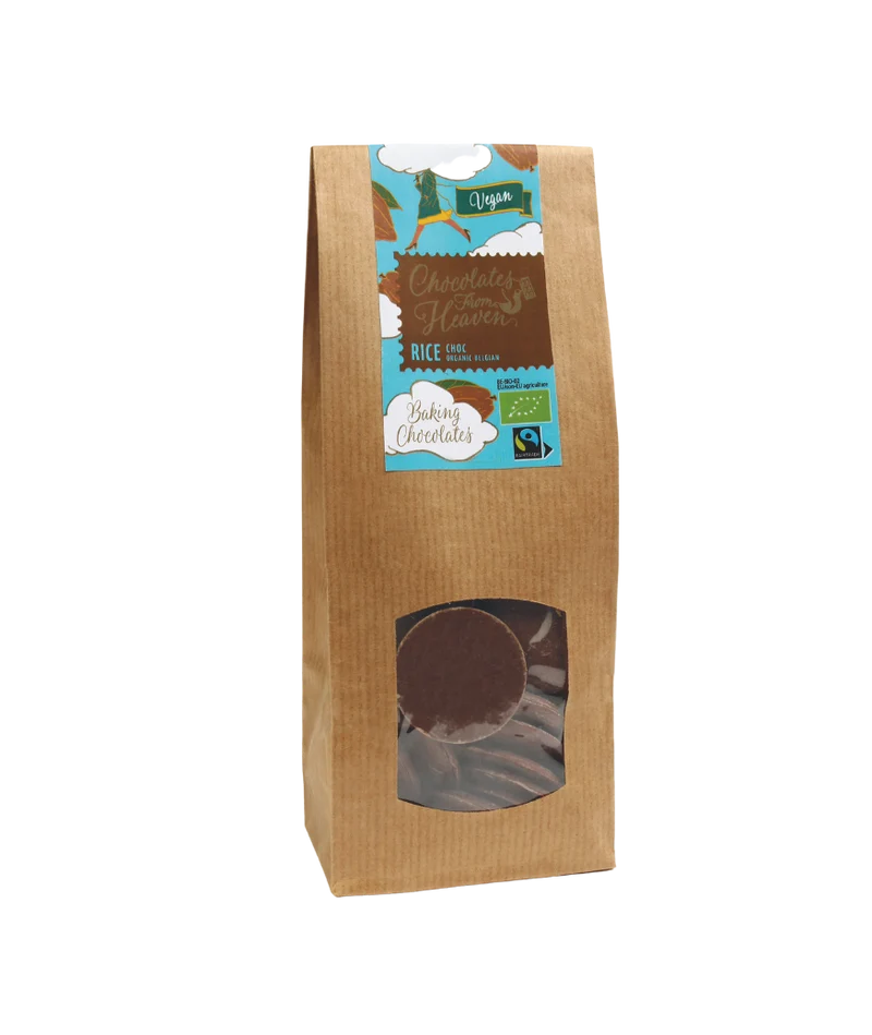 Chocolates from Heaven - vegan milk baking chocolate