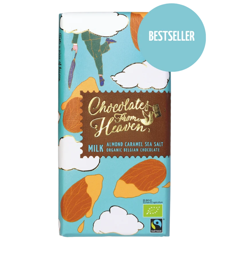 Chocolates from Heaven - milk caramel almond seasalt