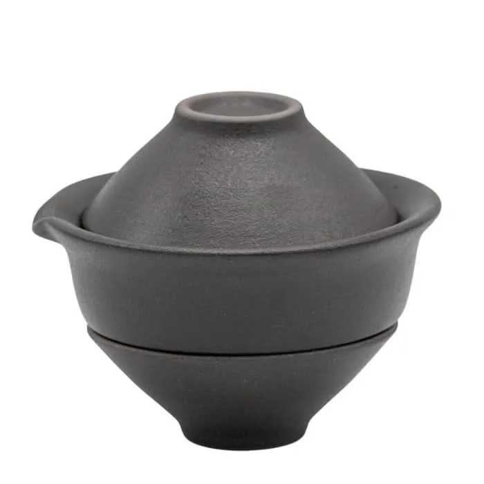 Gaiwan travelset zwart