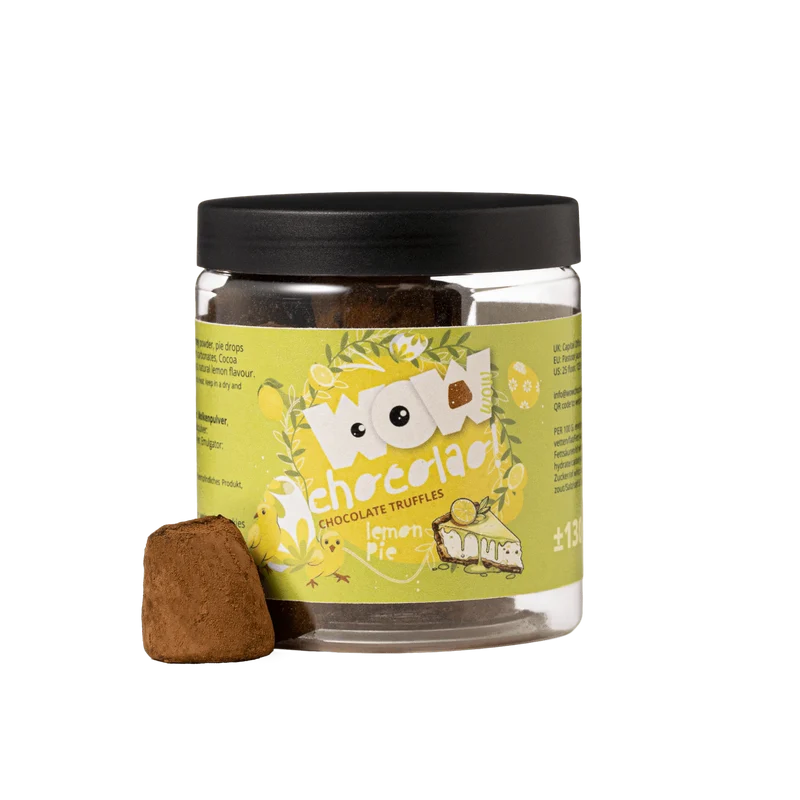 Lemon Pie Chocolate Truffles - Easter Edition - Gifting jar 130g
