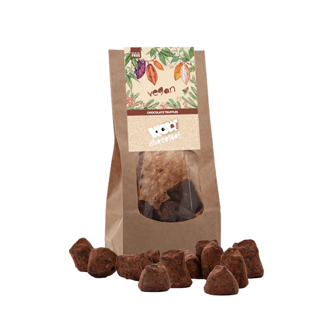 Vegan Chocolate Truffles - Christmas Edition - Biodegradable bag 130g