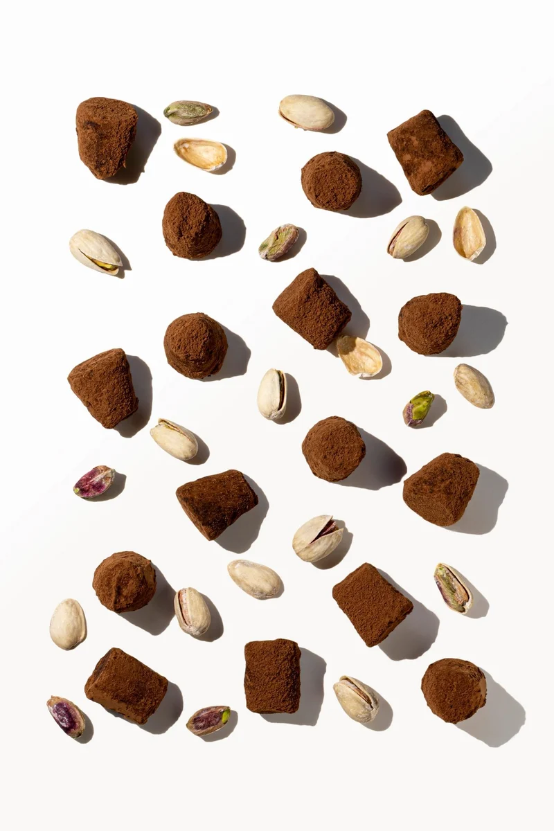 Pistachio Chocolate Truffles - bulk