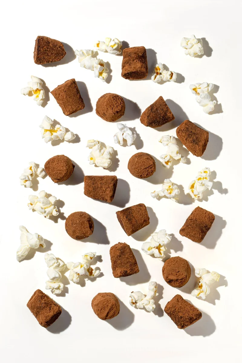 Popcorn Chocolate Truffles - bulk
