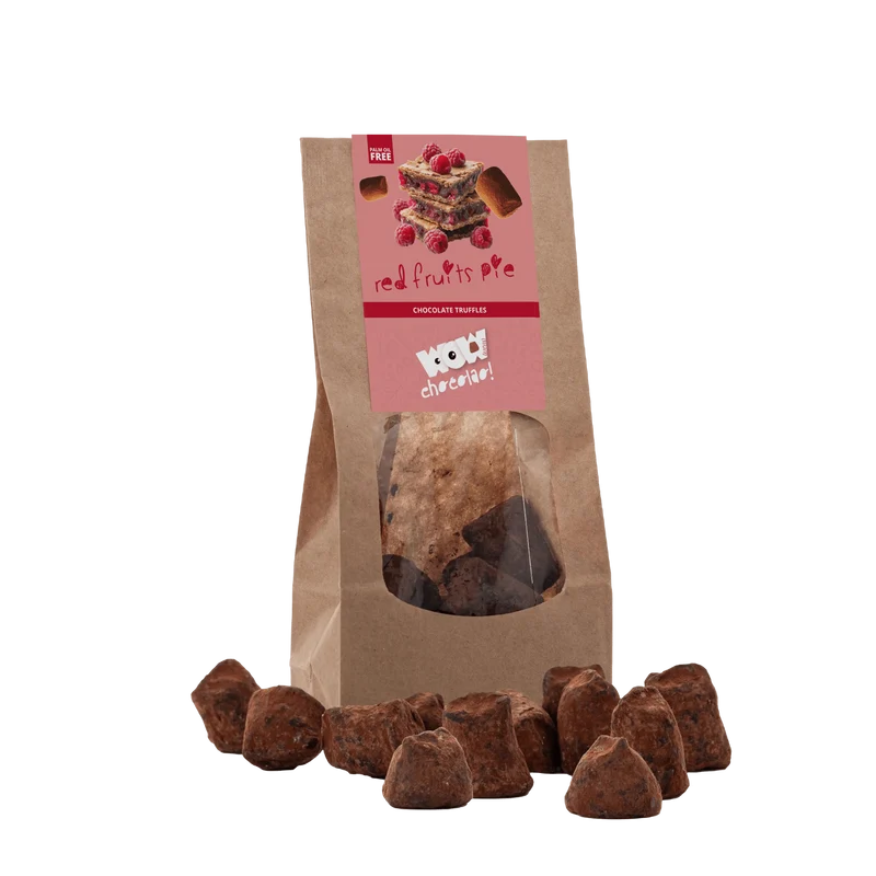 Red Fruit Pie Chocolate Truffles - Biodegradable bag 130g