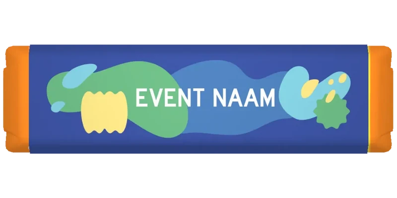 gepersonaliseerd klein reepje evenement