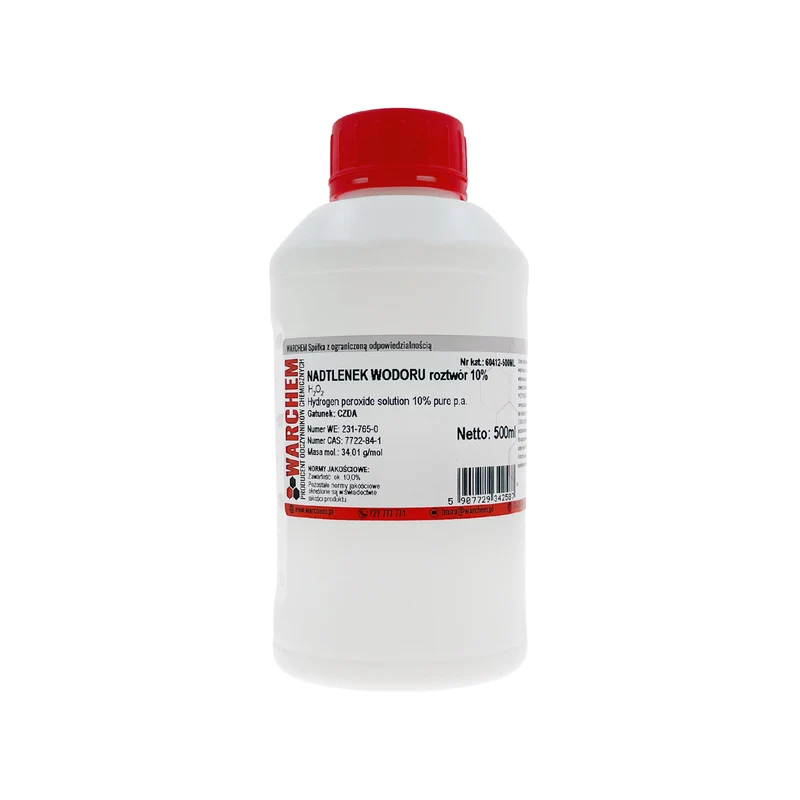 Wasserstoffperoxid-Lösung 10% - CZDA 500ml WARCHEM