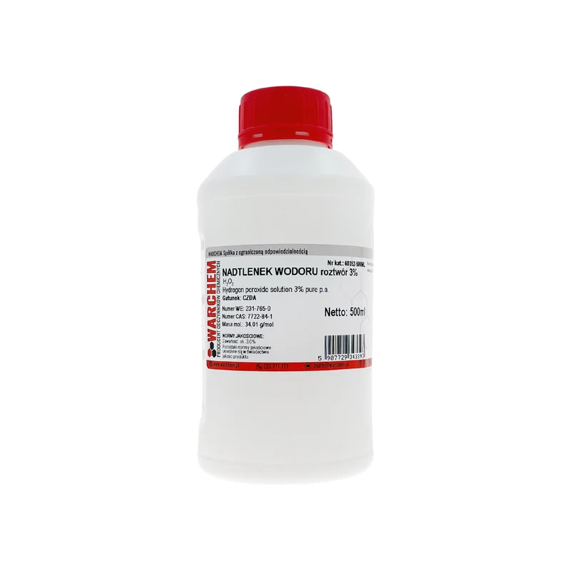 Wasserstoffperoxid-Lösung 3% (UFLIED WATER) - CZDA 500ml WARCHEM