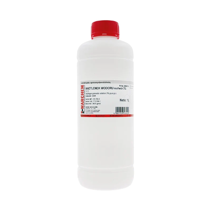Wasserstoffperoxidlösung 3% (UFLIED WATER) - CZDA 1L WARCHEM