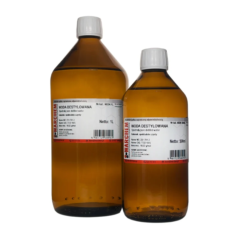 DISTILLIERTES WASSER - spektral rein 2.5L WARCHEM