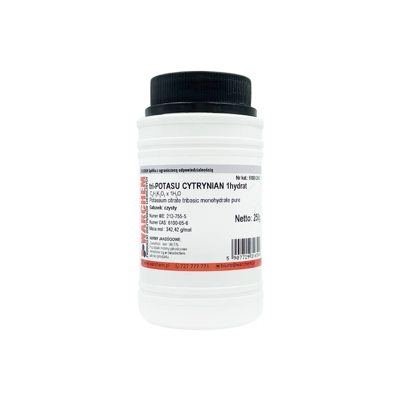 POTASSIUM CITRATE 1-hydrate - rein 250g WARCHEM