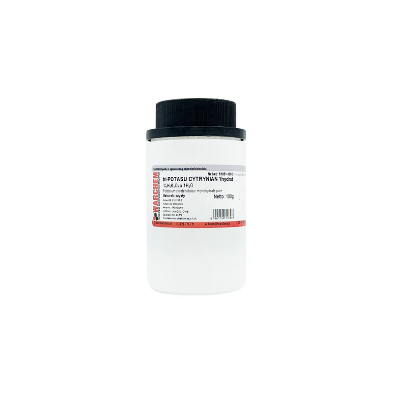 POTASSIUM CITRATE 1-hydrate - rein 100g WARCHEM