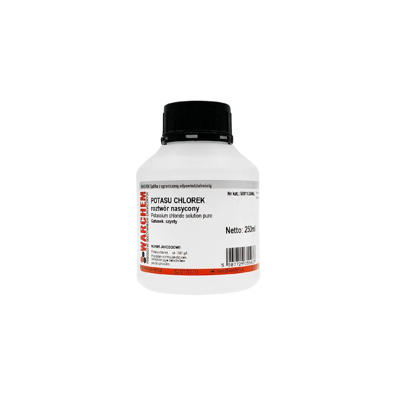 POTASSIUM CHLORIDE gesättigte Lösung 250ml WARCHEM