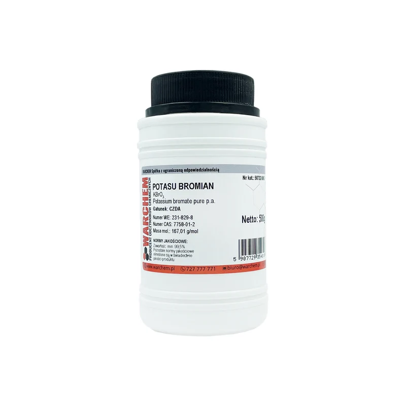 POTASSIUM BROMATE - CZDA 500g WARCHEM