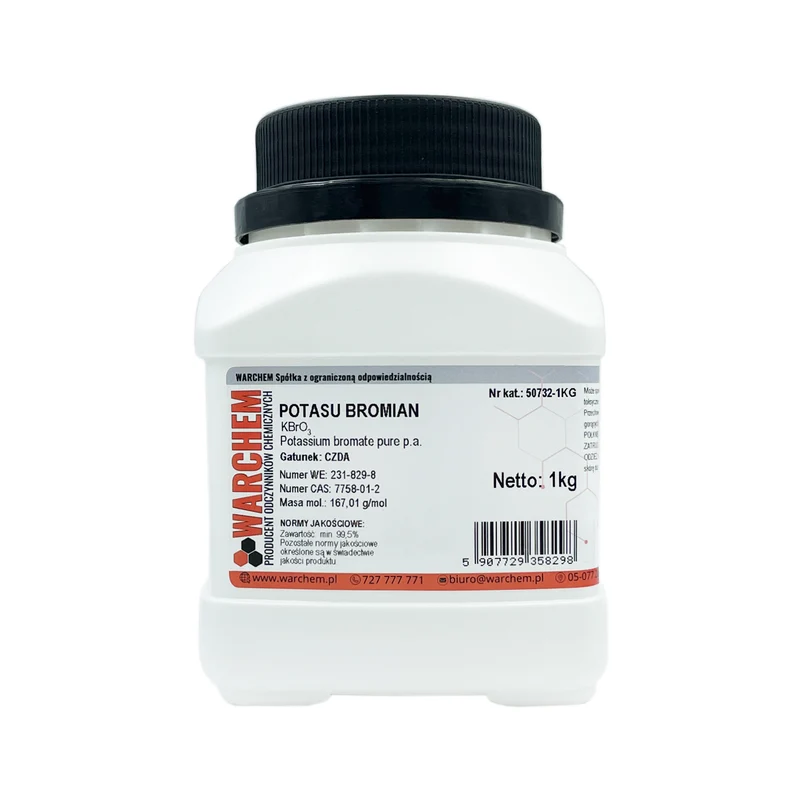 POTASSIUM BROMATE - CZDA 1kg WARCHEM