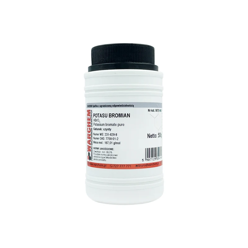 POTASSIUM BROMATE - rein 500g WARCHEM