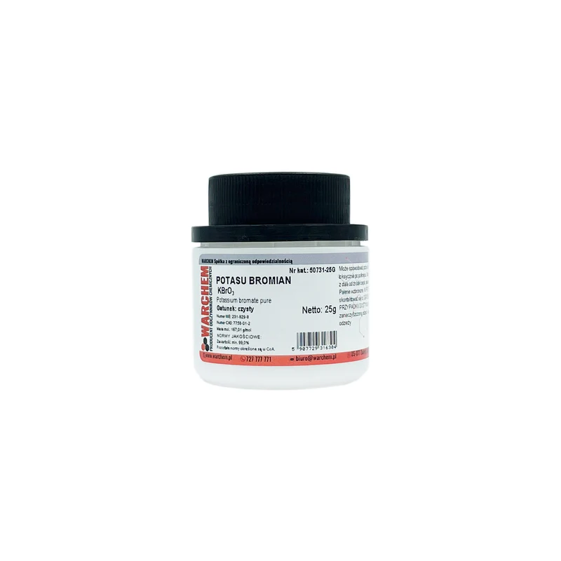 POTASSIUM BROMATE - rein 25g WARCHEM