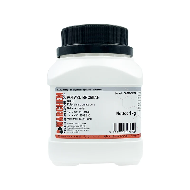 POTASSIUM BROMATE - rein 1kg WARCHEM