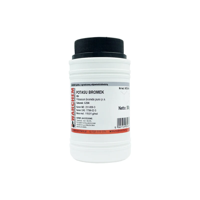 POTASSIUMBROMID - CZDA 500g WARCHEM
