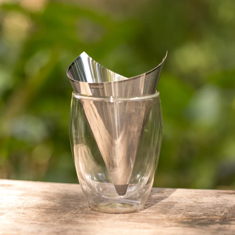 Eva Solo Theefilter – RVS met siliconen rand