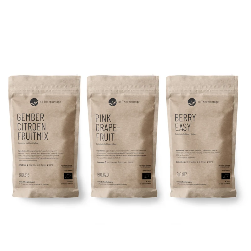 Zomerse fruittheeset (3 x 100g)