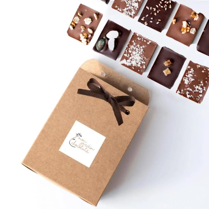 Mon Jardin Chocolaté – doos met 10 biologische minitabletten