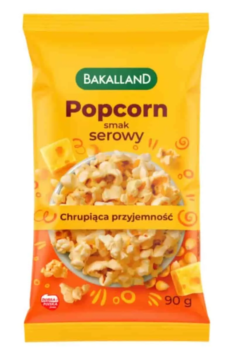 Bakalland Popcorn mit Käsegeschmack 90 g MHD: 11-2026