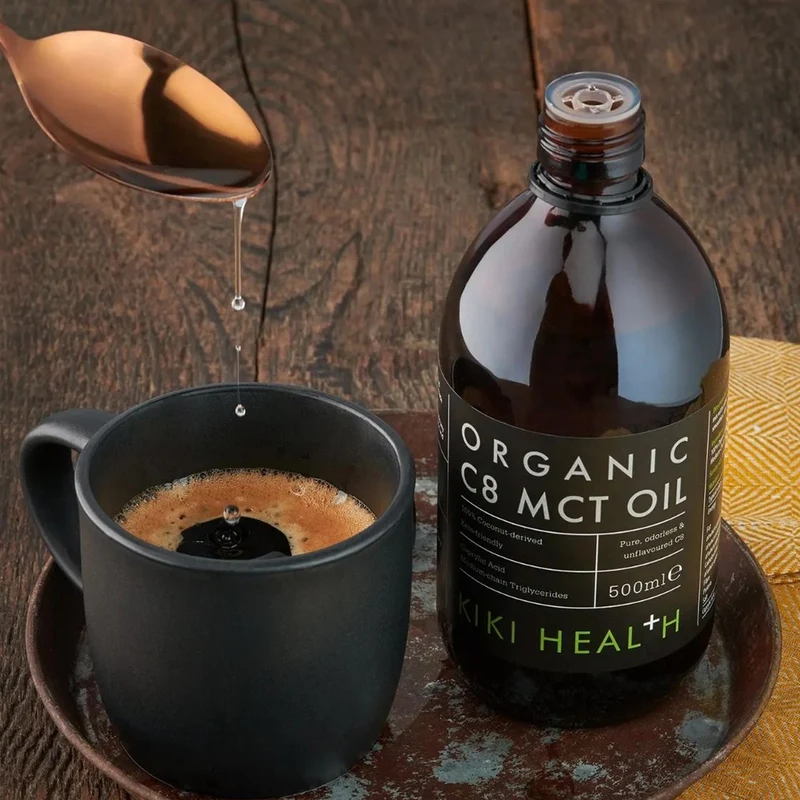 Organic C8 MCT Oil – Bio Caprylzuur uit Kokos – 500 ml