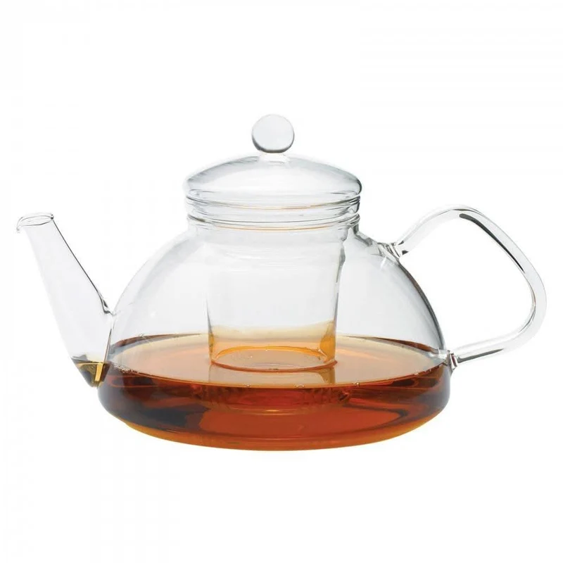 Glazen theepot Theo van hittebestendig borosilicaatglas 1,2 liter