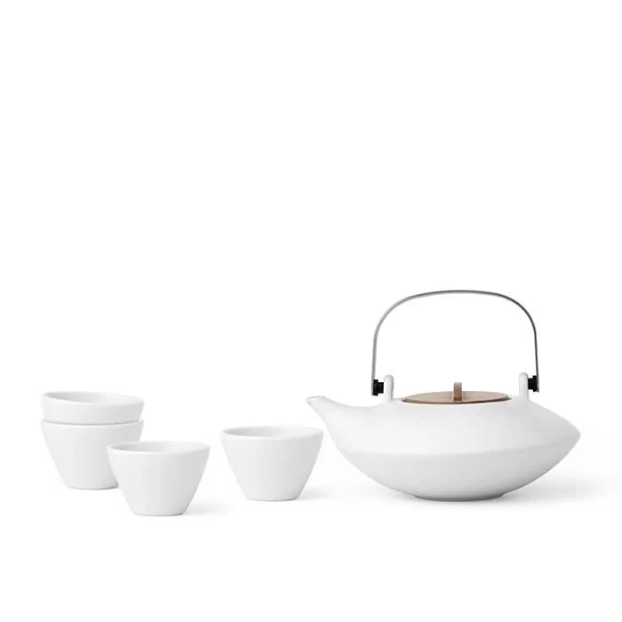 Pure white Thee Set