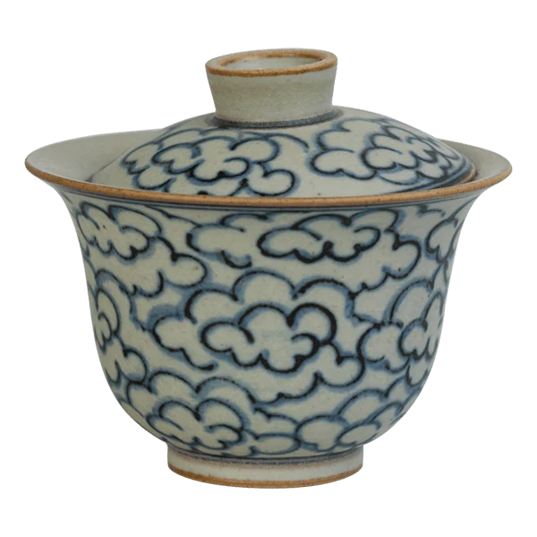 Handgemaakte Qinghua Gaiwan