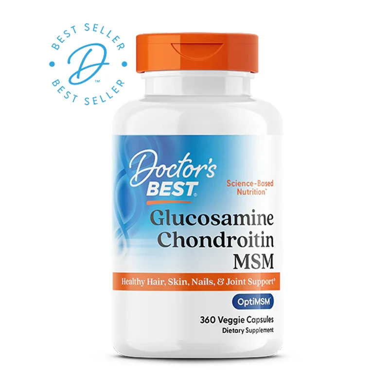 Glucosamine Chondroitin MSM met OptiMSM® – 360 capsules