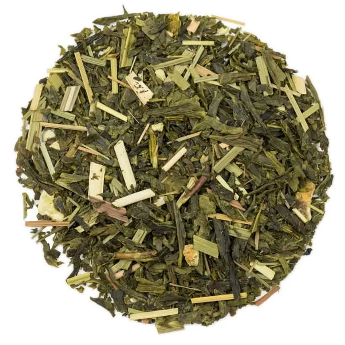 Groene Sencha met Bloedsinaasappel Biologisch