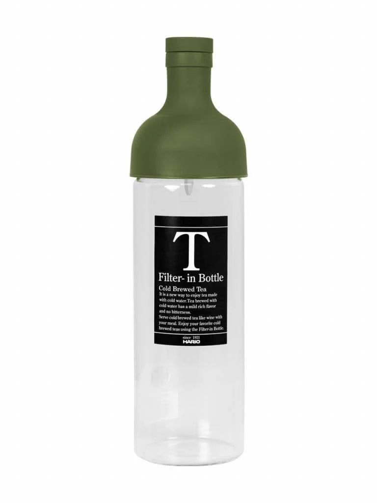 Hario Icetea fles met filter Groen