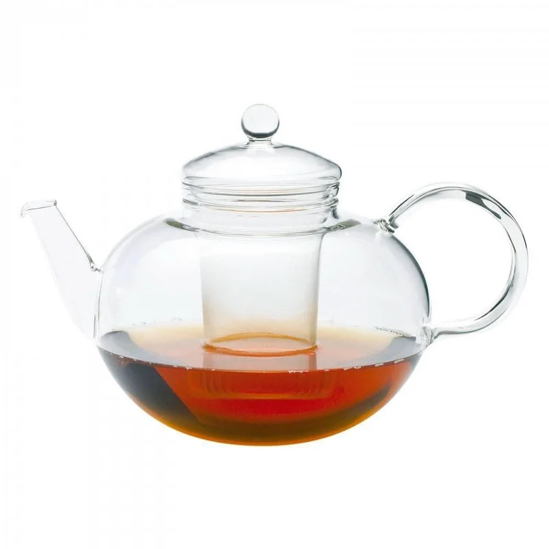 Glazen theepot Miko van hittebestendig borosilicaatglas inhoud 2 liter