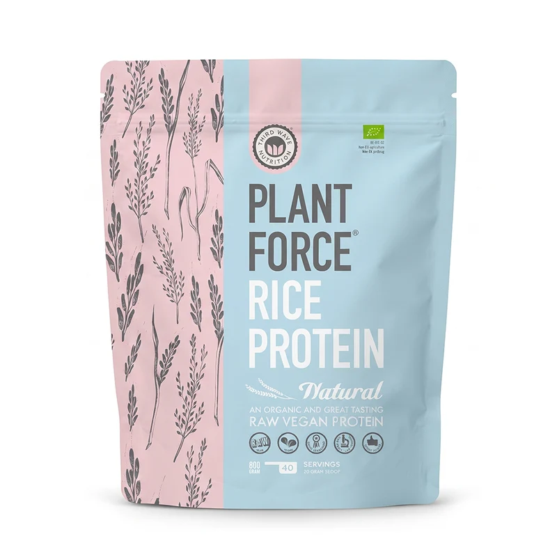 Vegan Rijstproteïne BIO Naturel - 40 porties - 800g