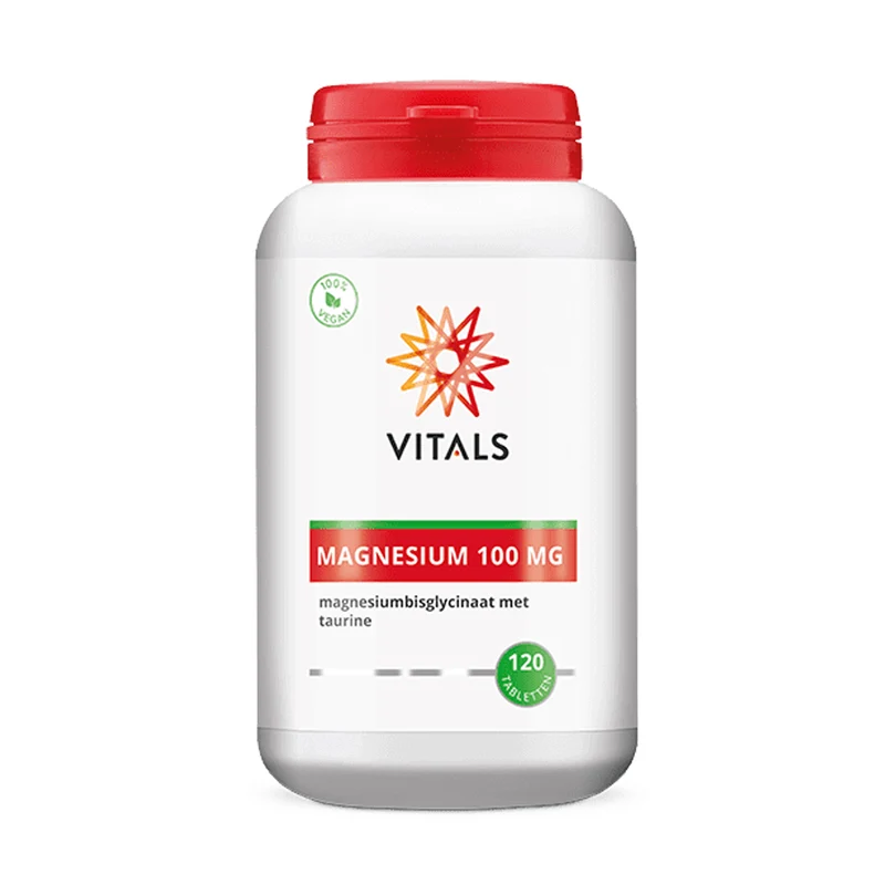 Magnesium 100 mg met Taurine – 120 tabletten