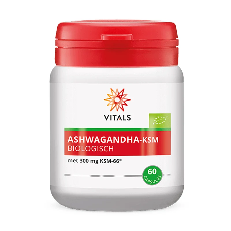 Ashwagandha-KSM Biologisch – 60 capsules