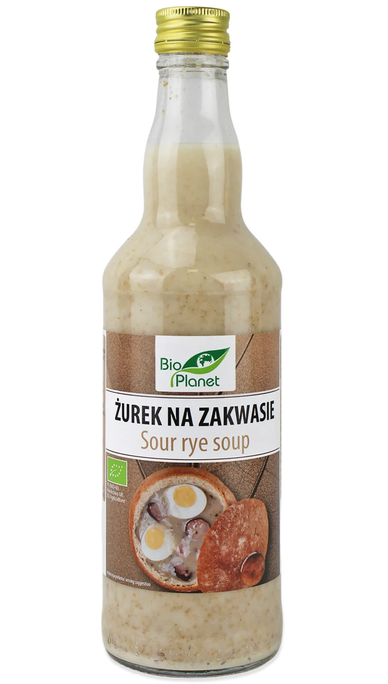 Unpasteurisierte saure Suppe BIO 500 ml - BIO PLANET DATE: 01.2026