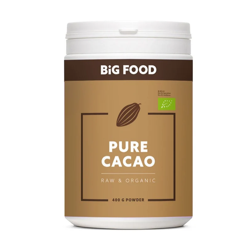 Pure Cacao Poeder Raw & Bio – 400 g